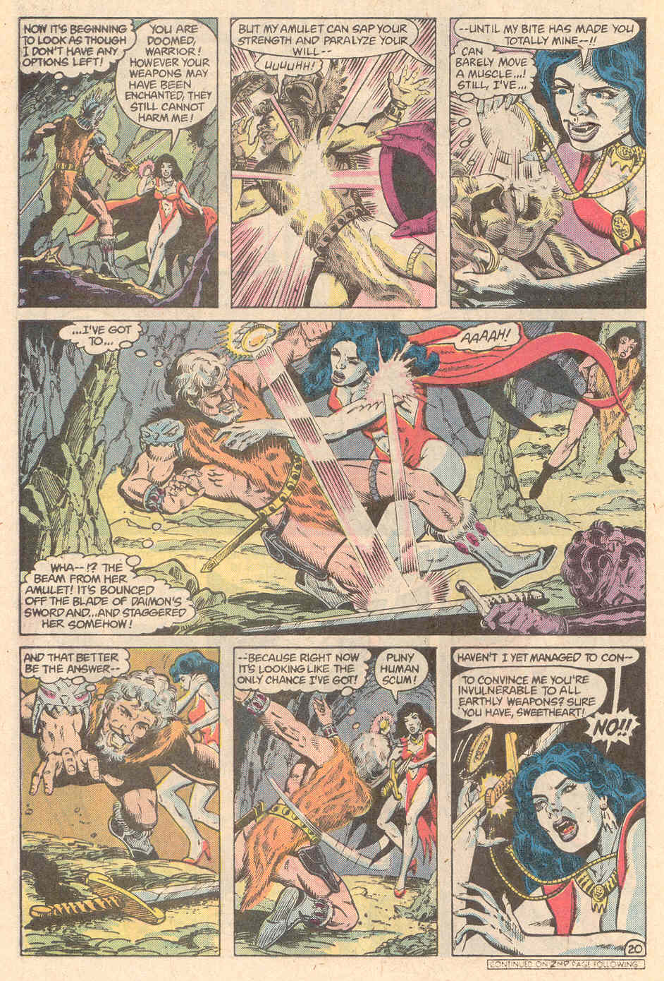 Read online Warlord (1976) comic -  Issue #109 - 20