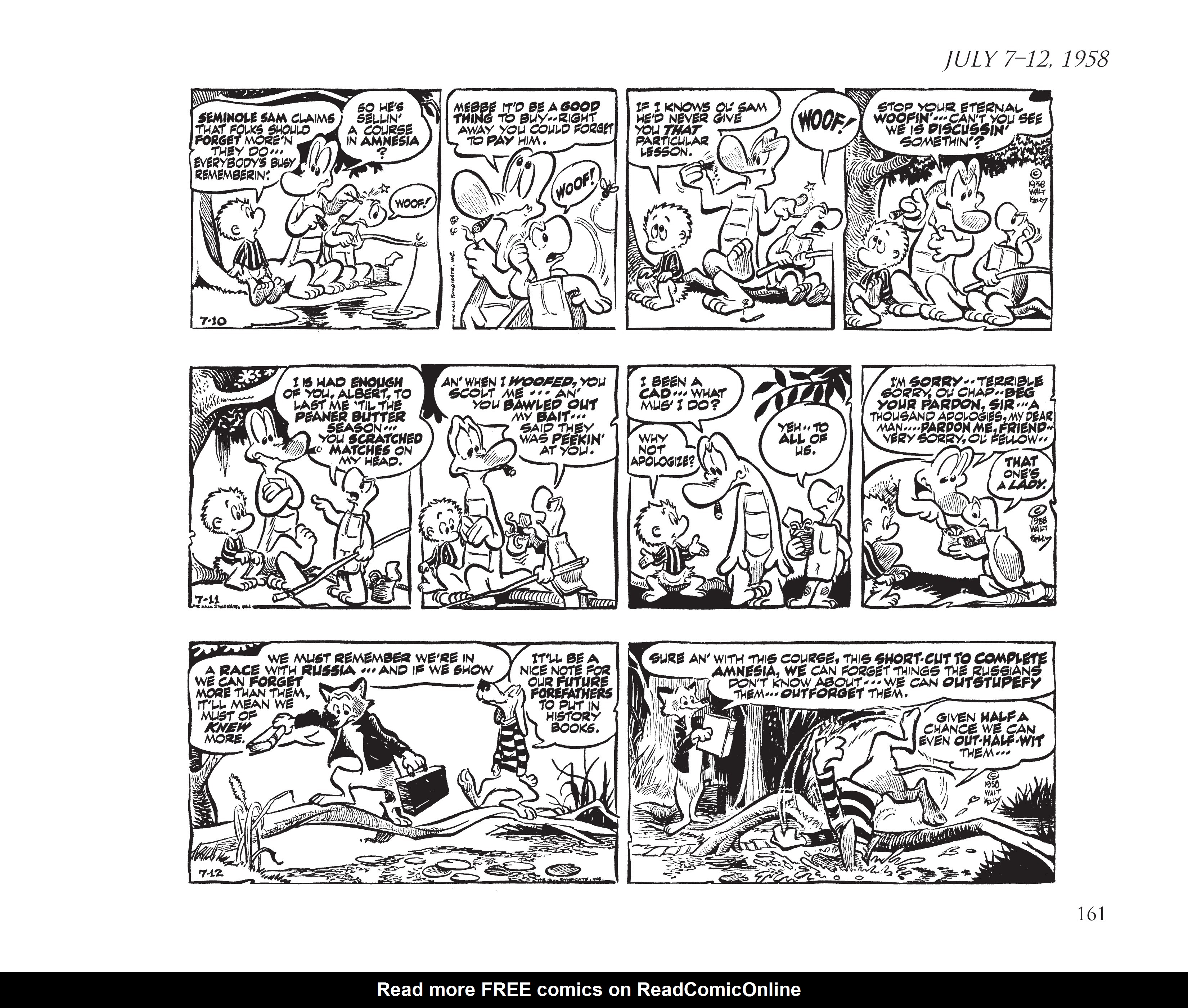 Read online Pogo by Walt Kelly: The Complete Syndicated Comic Strips comic -  Issue # TPB 5 (Part 2) - 70