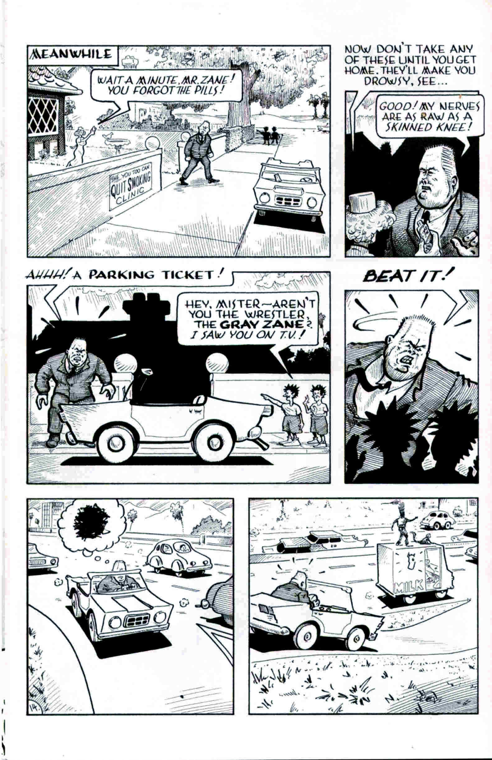 Read online Flaming Carrot & Reid Fleming, World's Toughest Milkman comic -  Issue # Full - 14