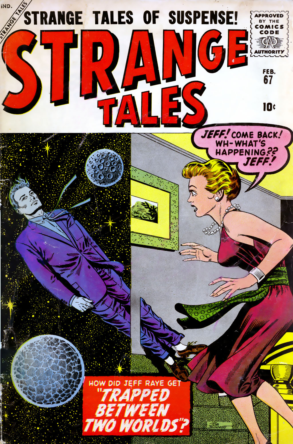 Read online Strange Tales (1951) comic -  Issue #67 - 1