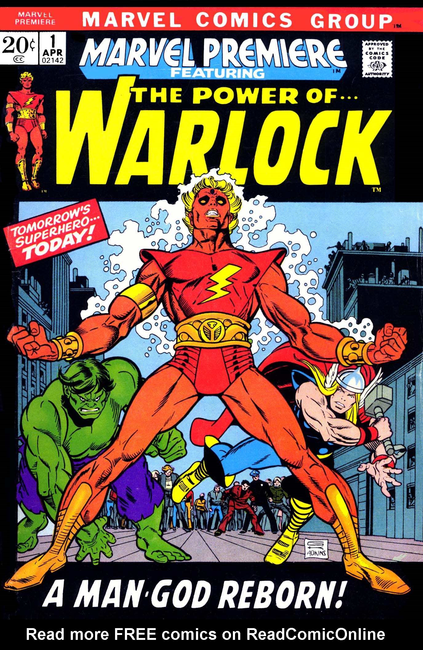 Read online Marvel Premiere comic -  Issue #1 - 1