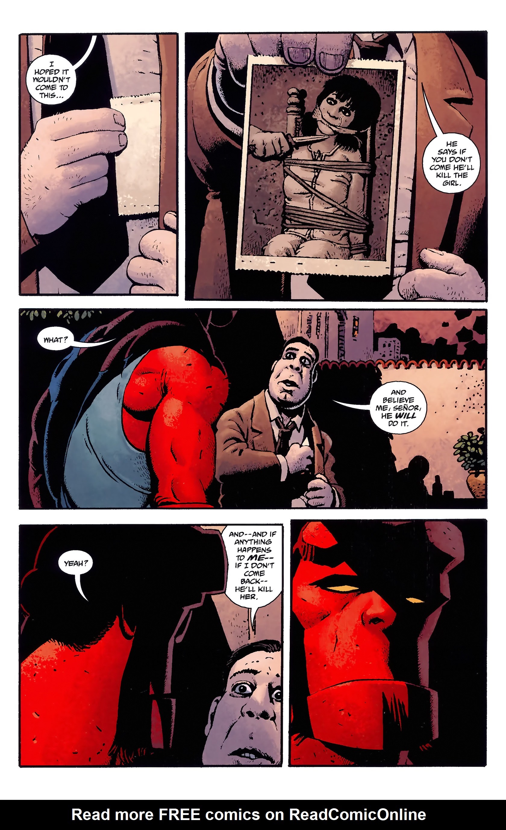 Read online Hellboy: House of the Living Dead comic -  Issue # TPB - 18