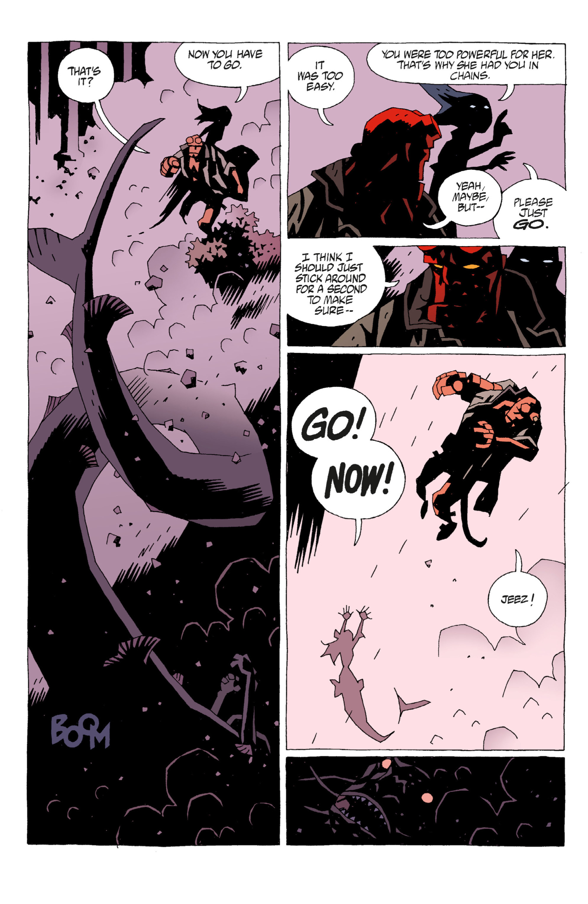 Read online Hellboy comic -  Issue #6 - 52