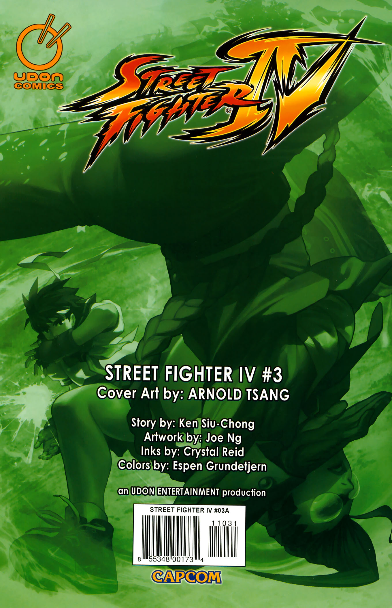 Read online Street Fighter IV comic -  Issue #3 - 35
