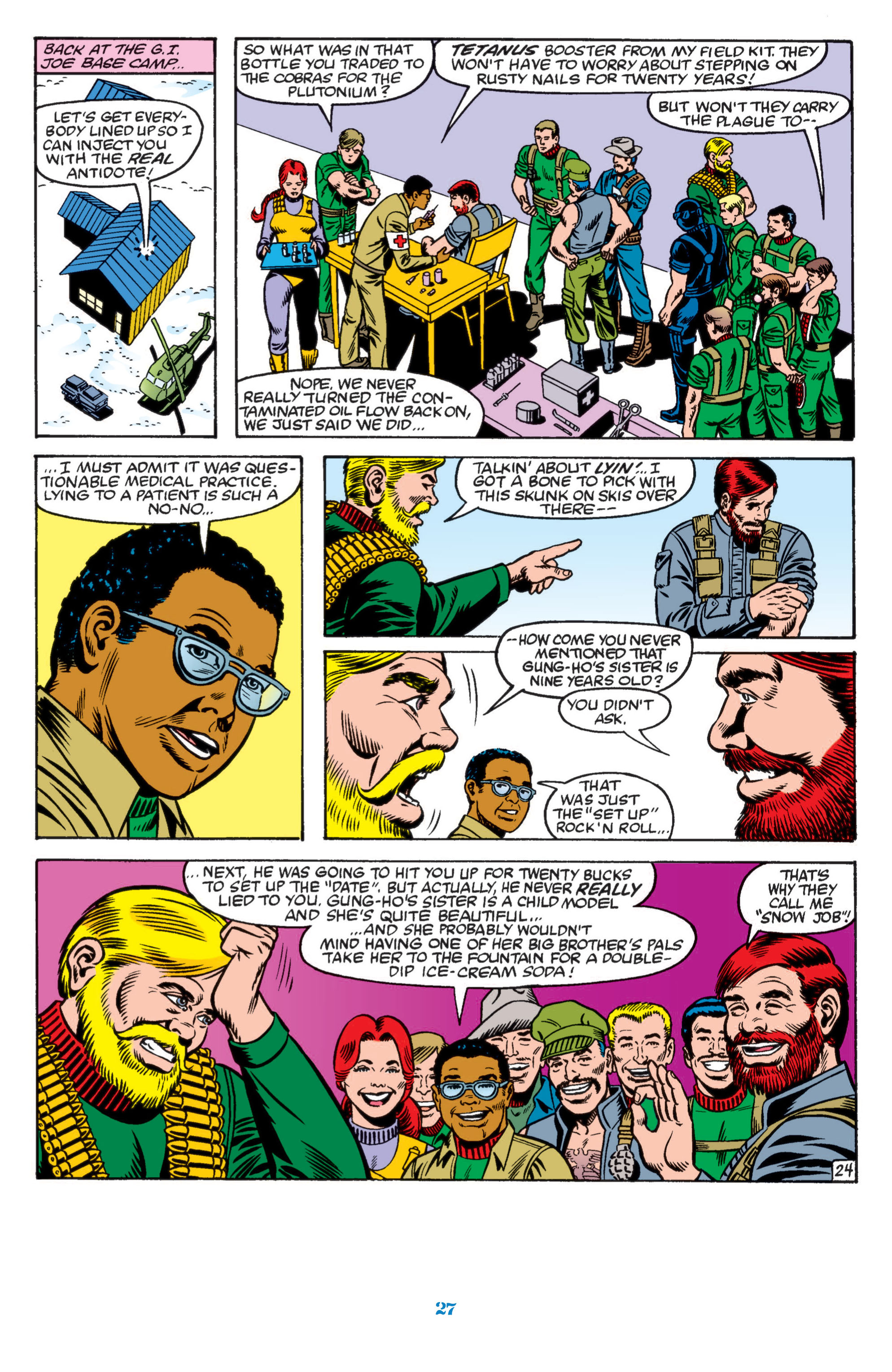 Read online Classic G.I. Joe comic -  Issue # TPB 2 (Part 1) - 28