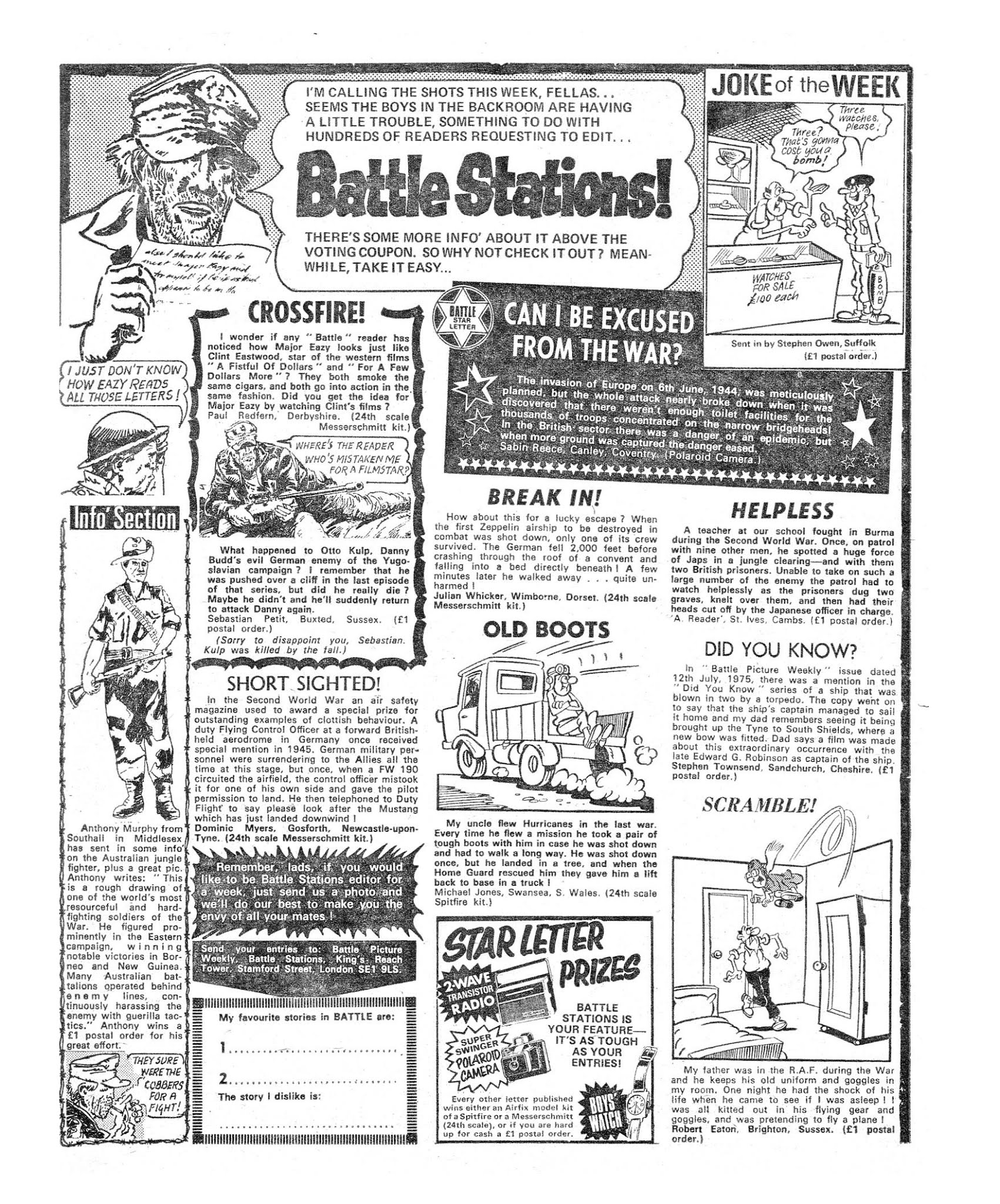 Read online Battle Picture Weekly comic -  Issue #81 - 27