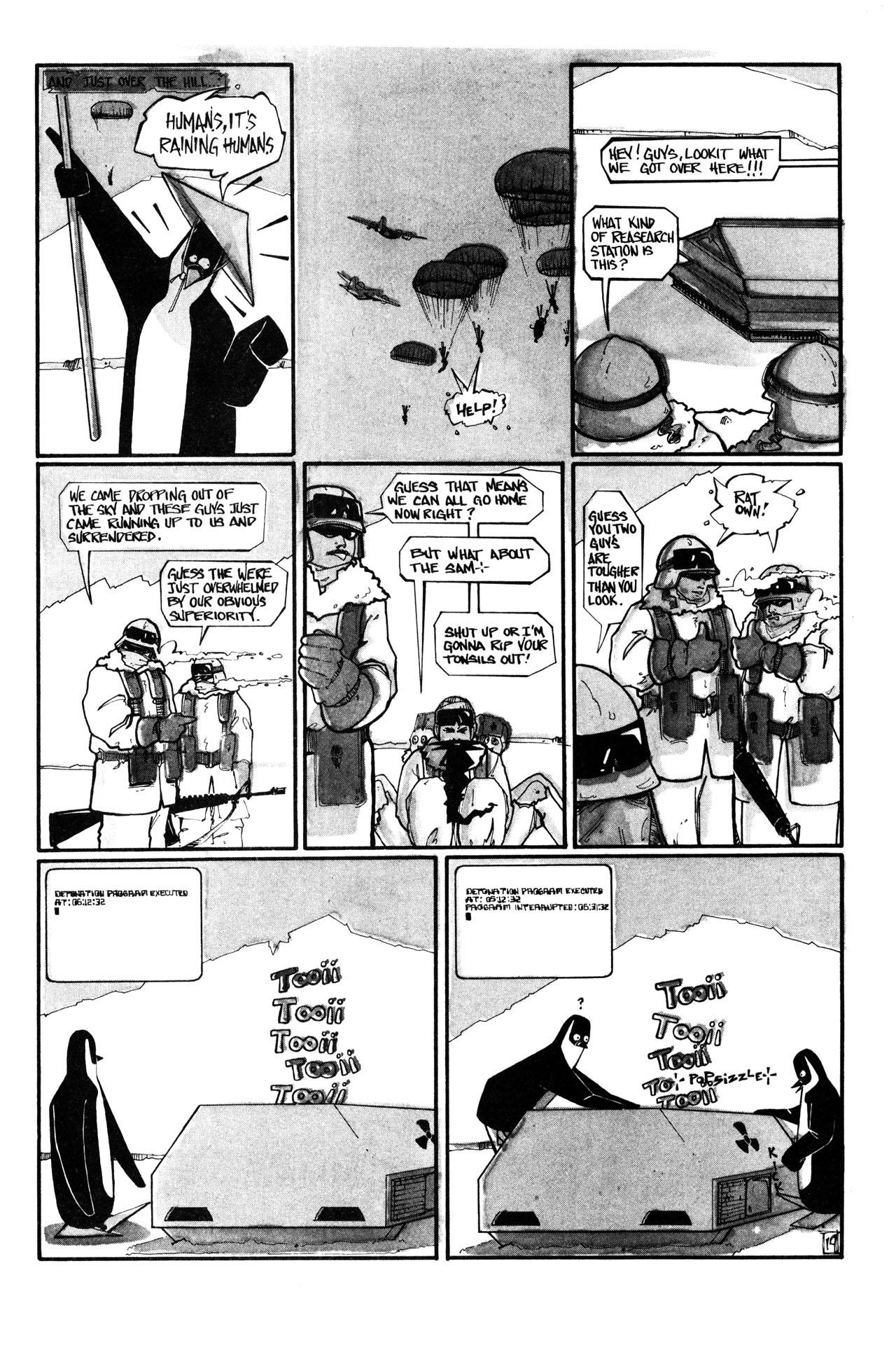 Read online Samurai Penguin comic -  Issue #3 - 21