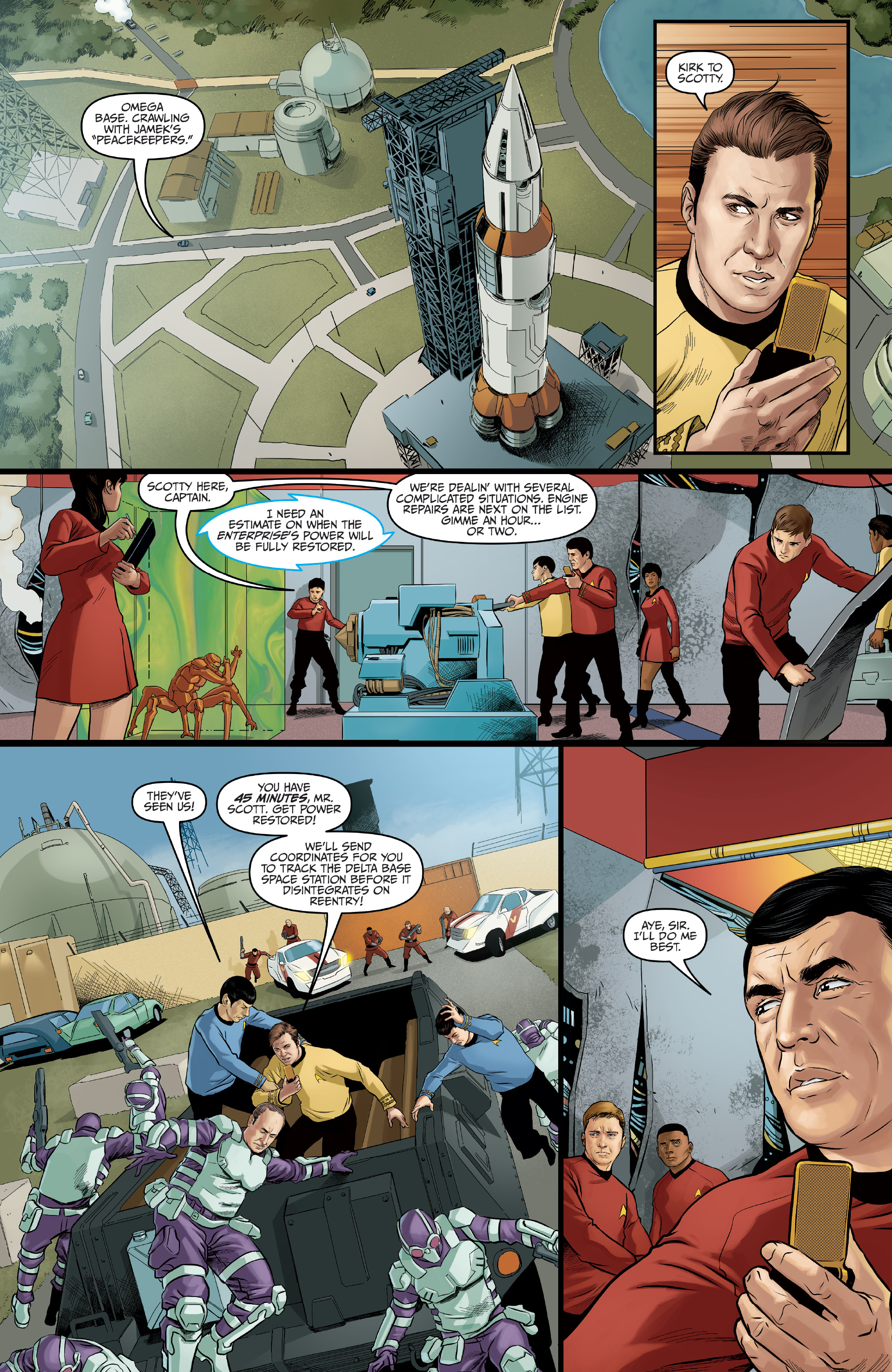 Read online Star Trek: Year Five comic -  Issue #4 - 10