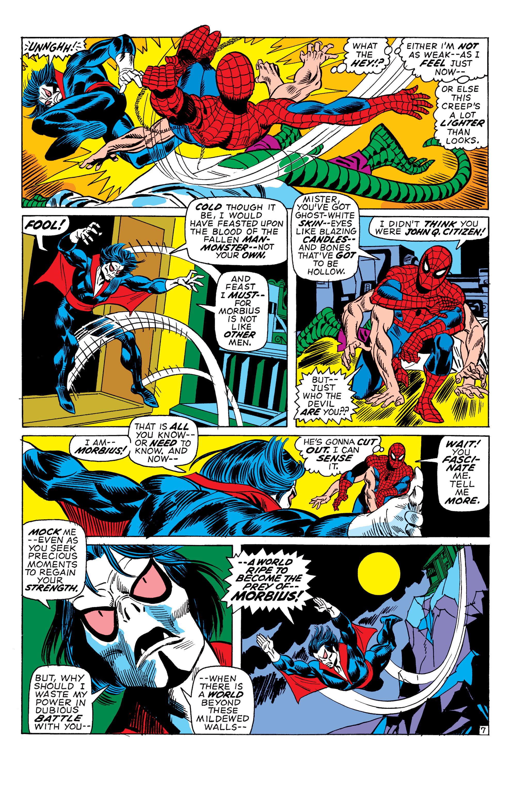 Read online Marvel-Verse: Thanos comic -  Issue #Marvel-Verse (2019) Morbius - 32