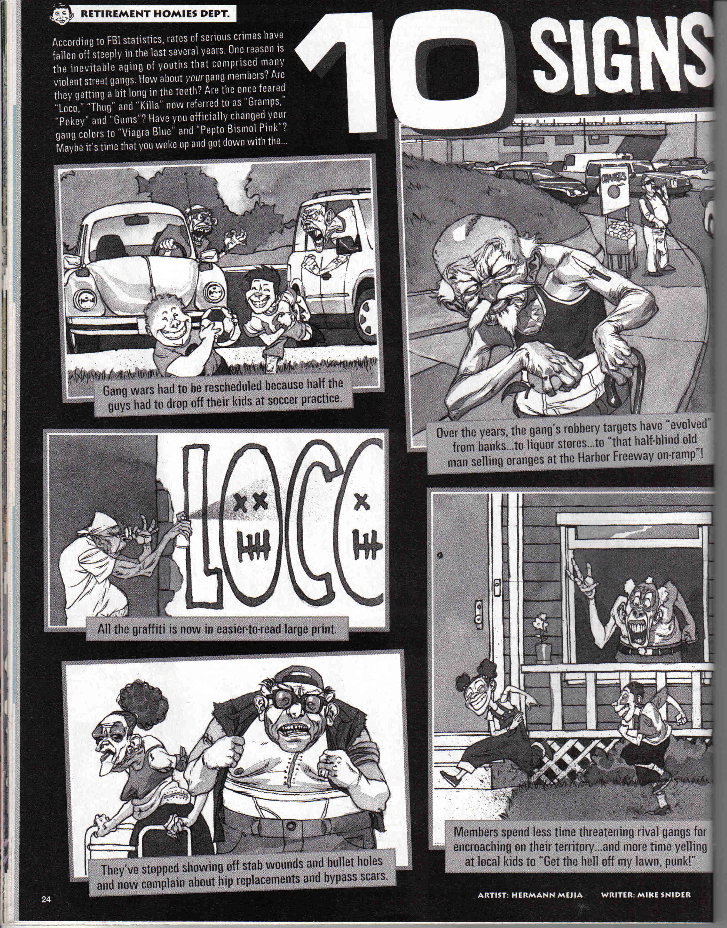 Read online MAD comic -  Issue #410 - 23