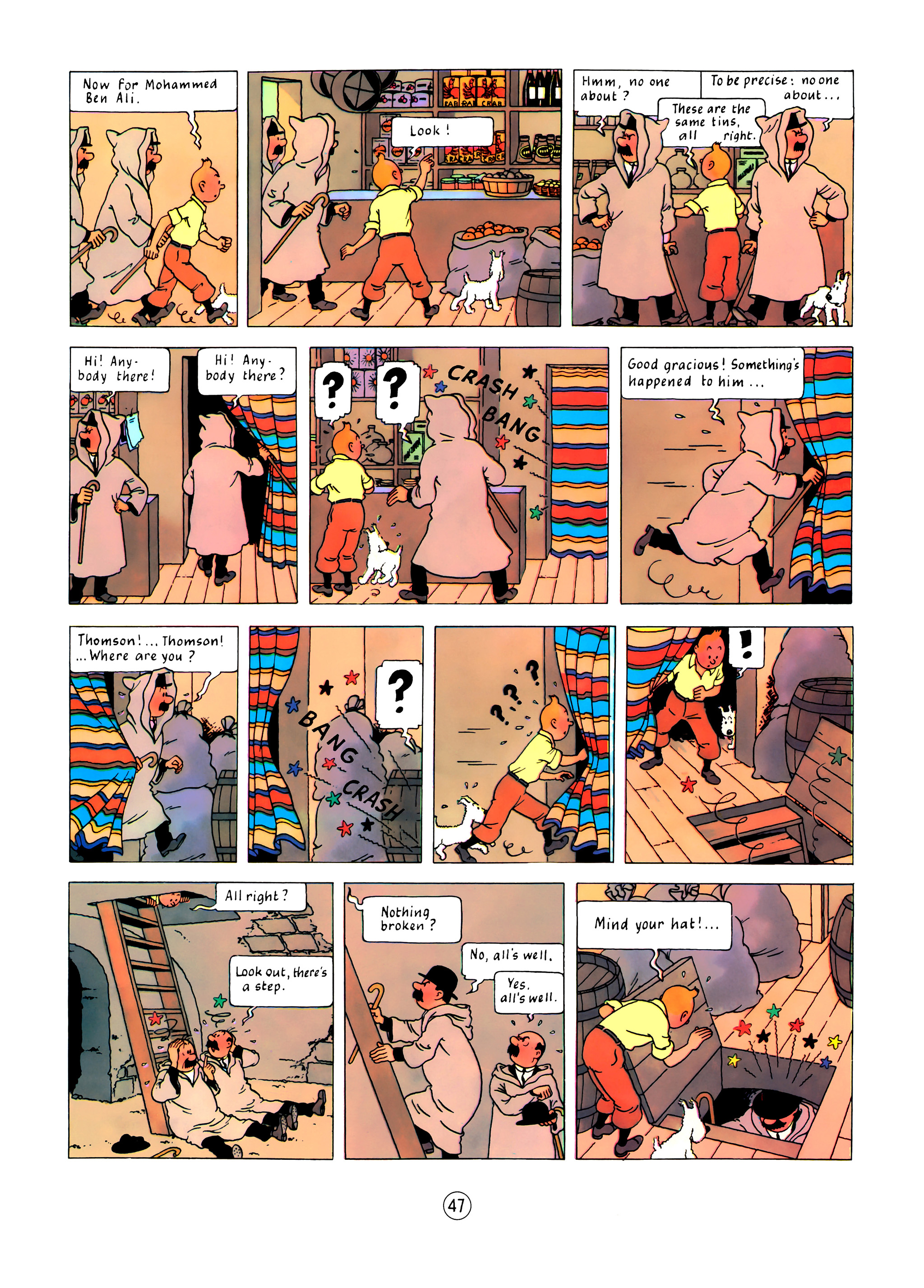 The Adventures of Tintin #9 #9 - English 50