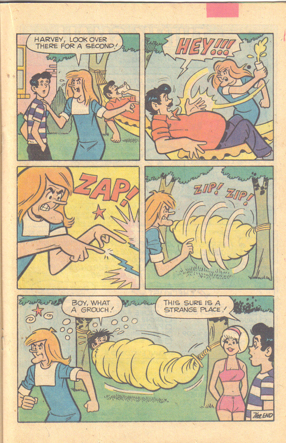 Read online Archie's TV Laugh-Out comic -  Issue #70 - 17