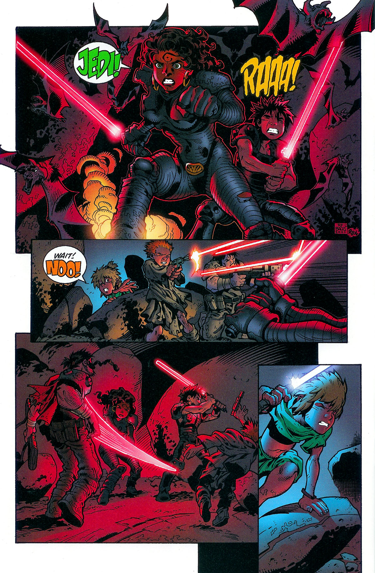 Read online Star Wars: Jedi vs. Sith comic -  Issue #5 - 22
