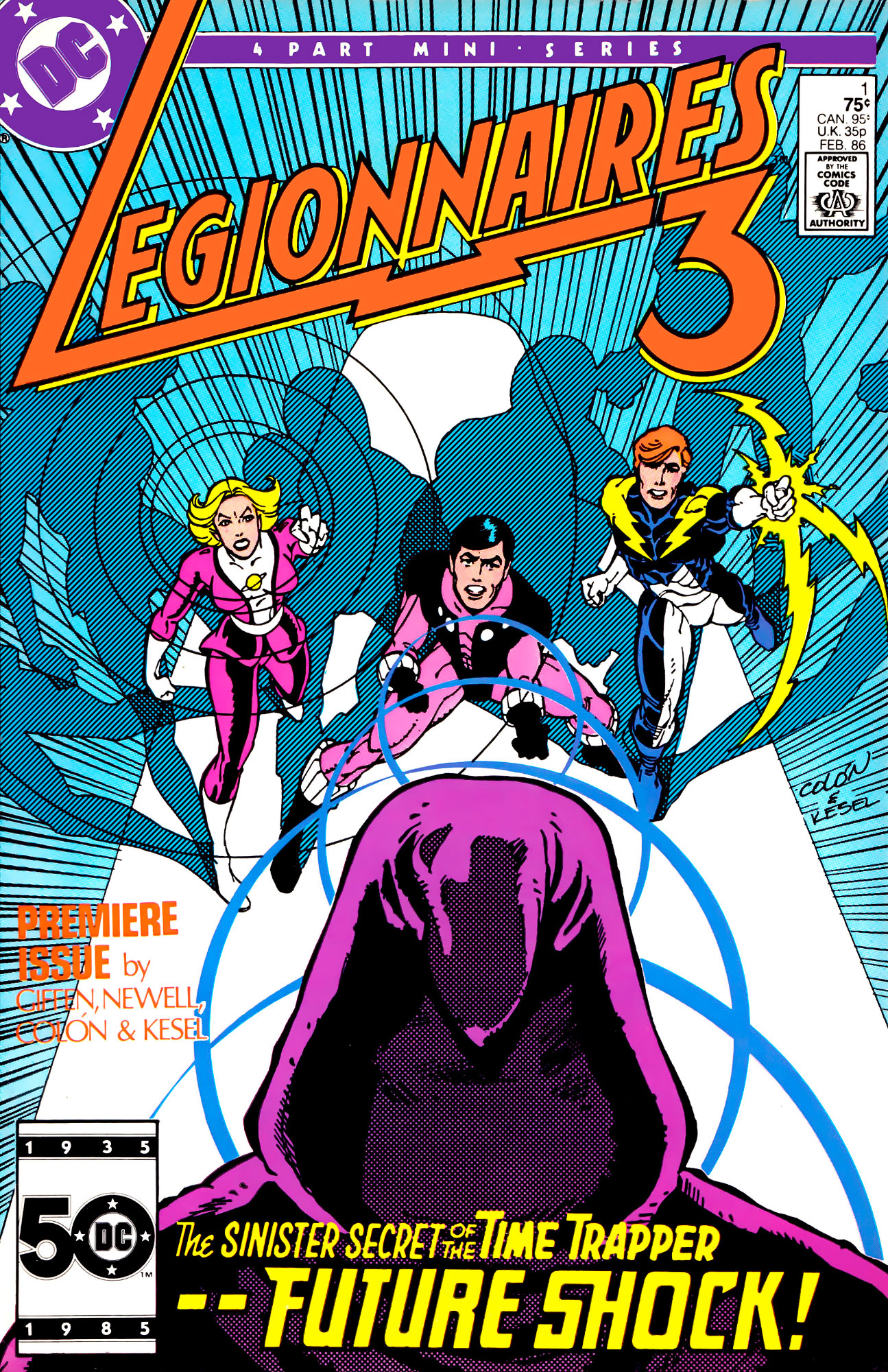 Read online Legionnaires 3 comic -  Issue #1 - 1