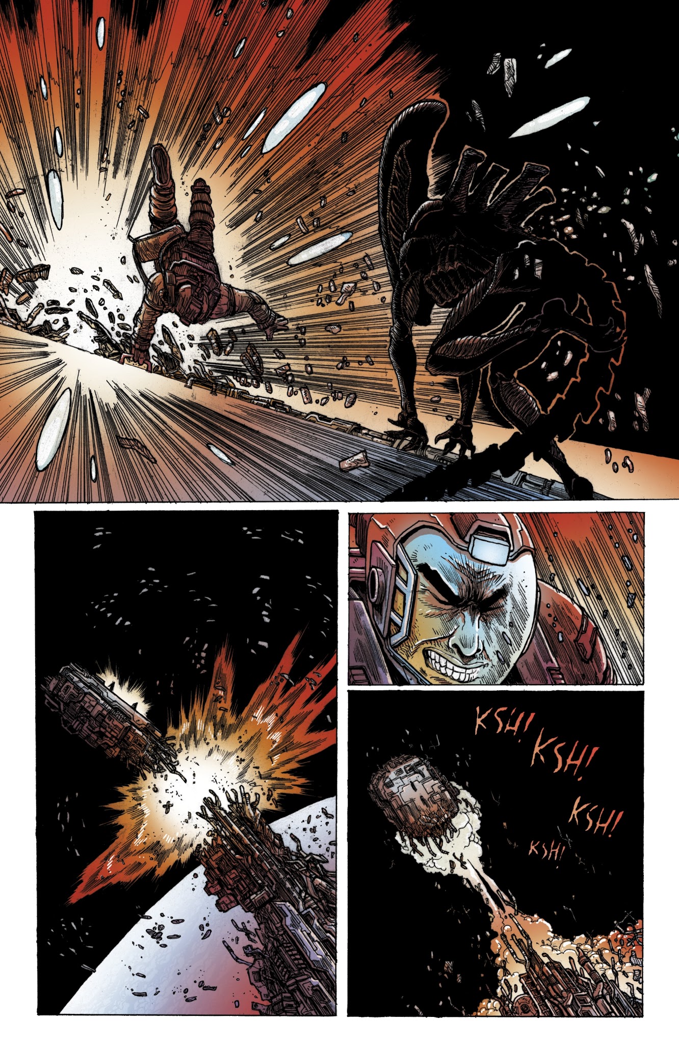 Read online Aliens: Dead Orbit comic -  Issue #4 - 16