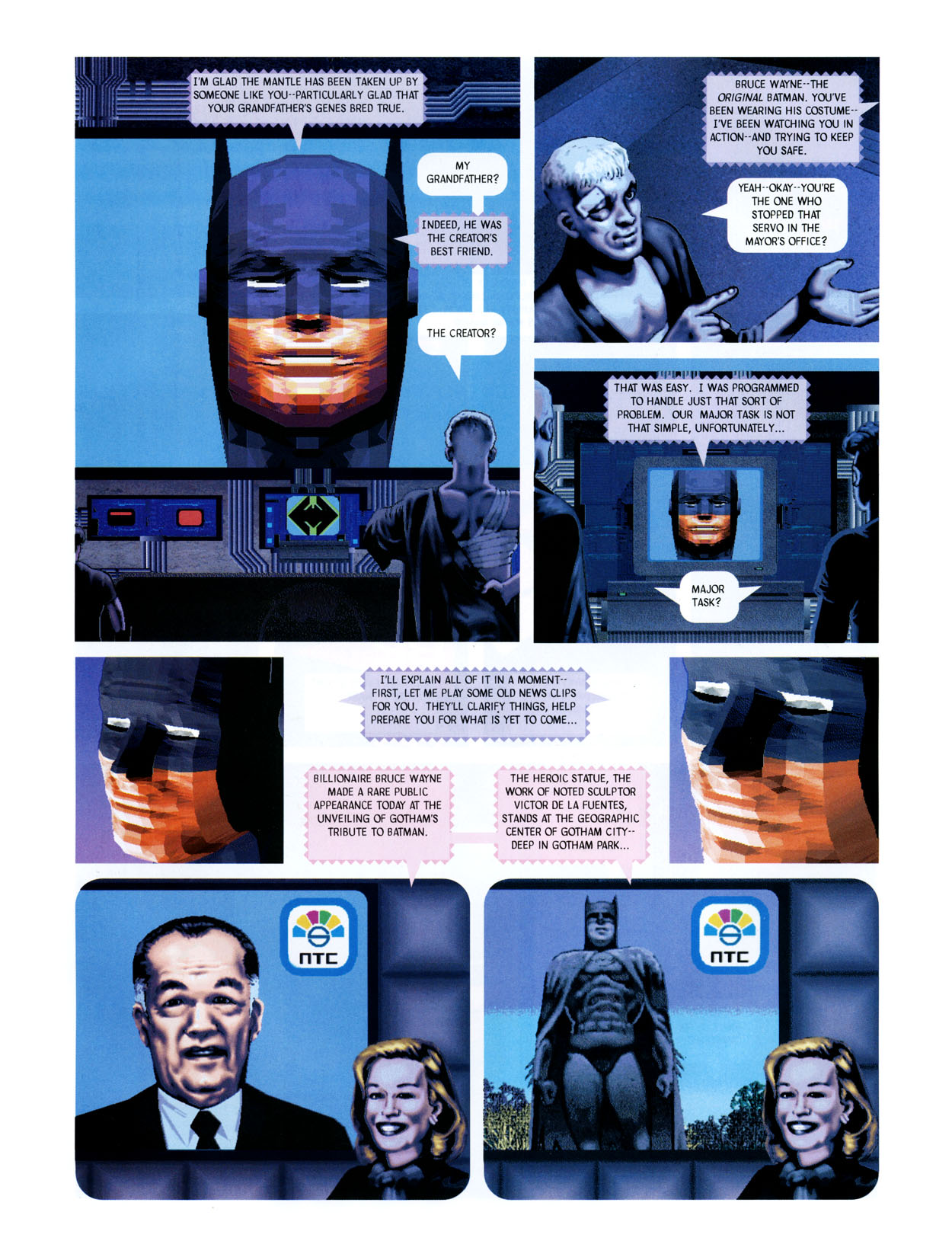 Read online Batman: Digital Justice comic -  Issue # TPB - 70