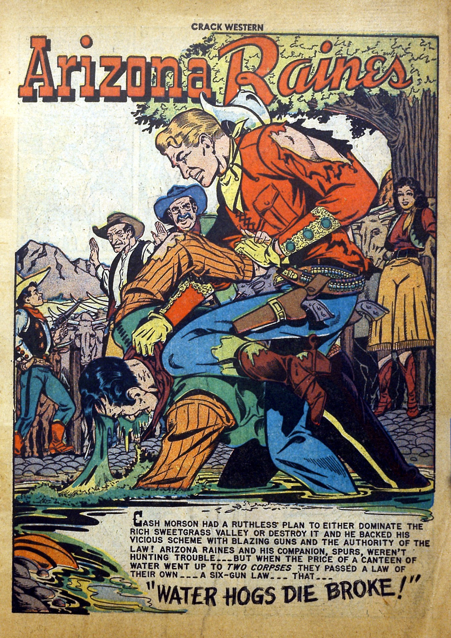 Read online Crack Western comic -  Issue #70 - 3