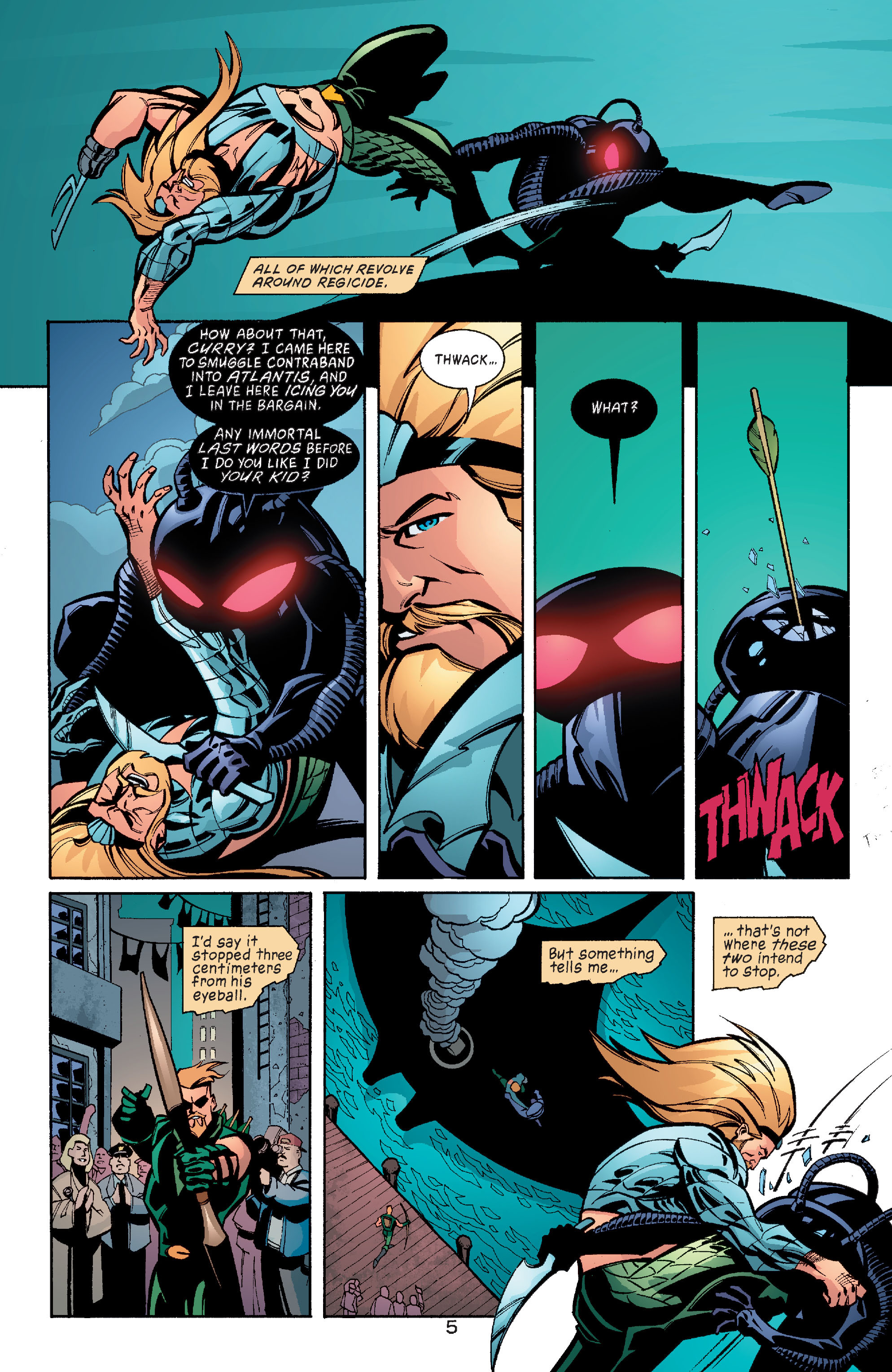 Read online Green Arrow (2001) comic -  Issue #4 - 5