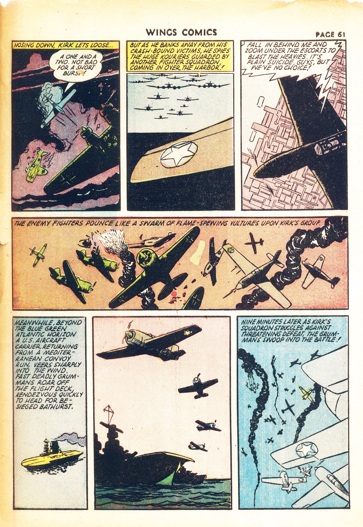 Read online Wings Comics comic -  Issue #31 - 62