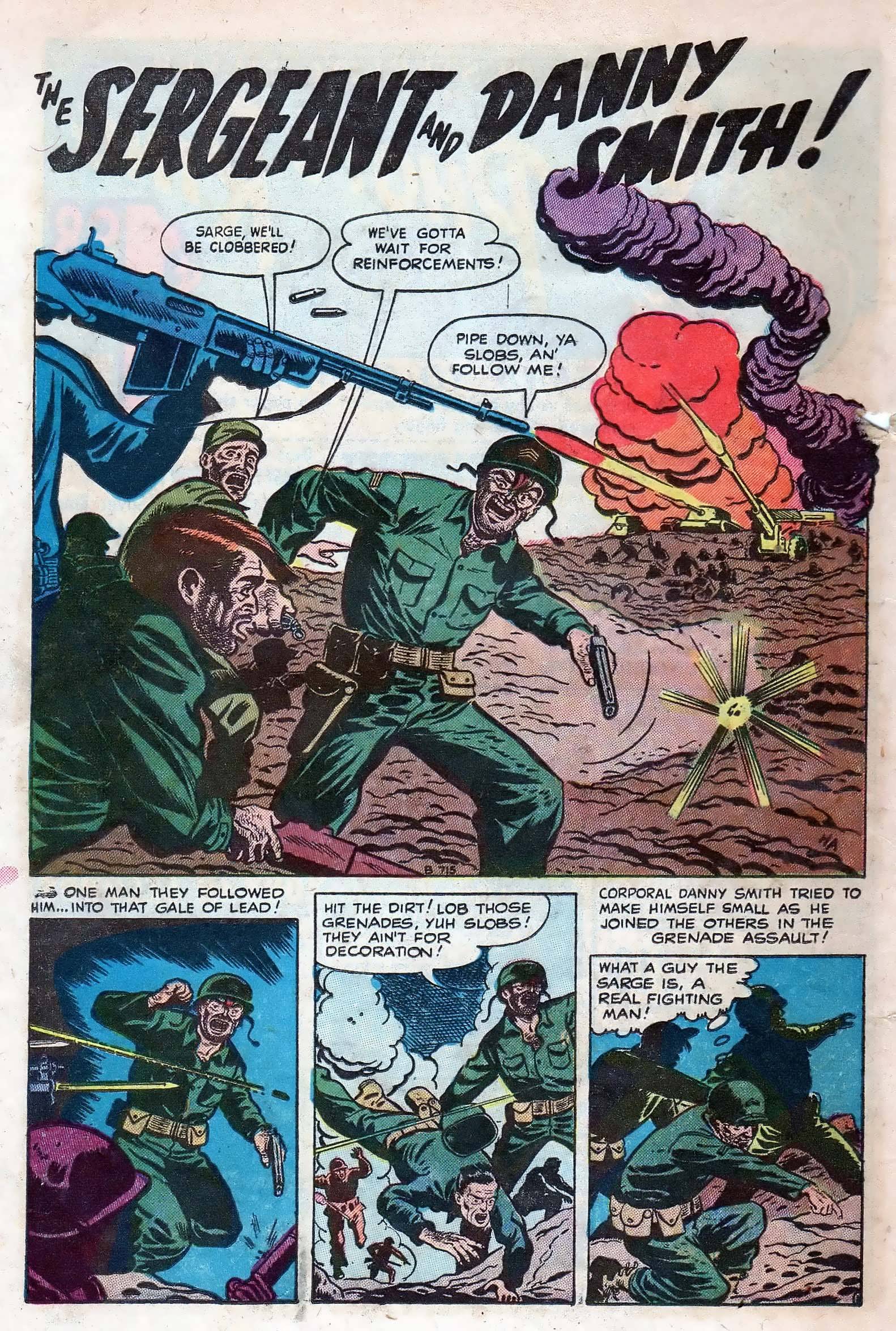 Read online Combat (1952) comic -  Issue #9 - 22