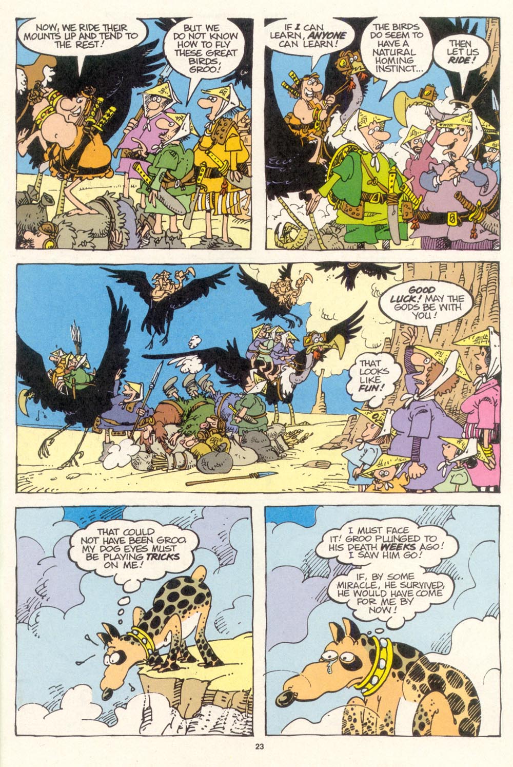 Read online Sergio Aragonés Groo the Wanderer comic -  Issue #115 - 25