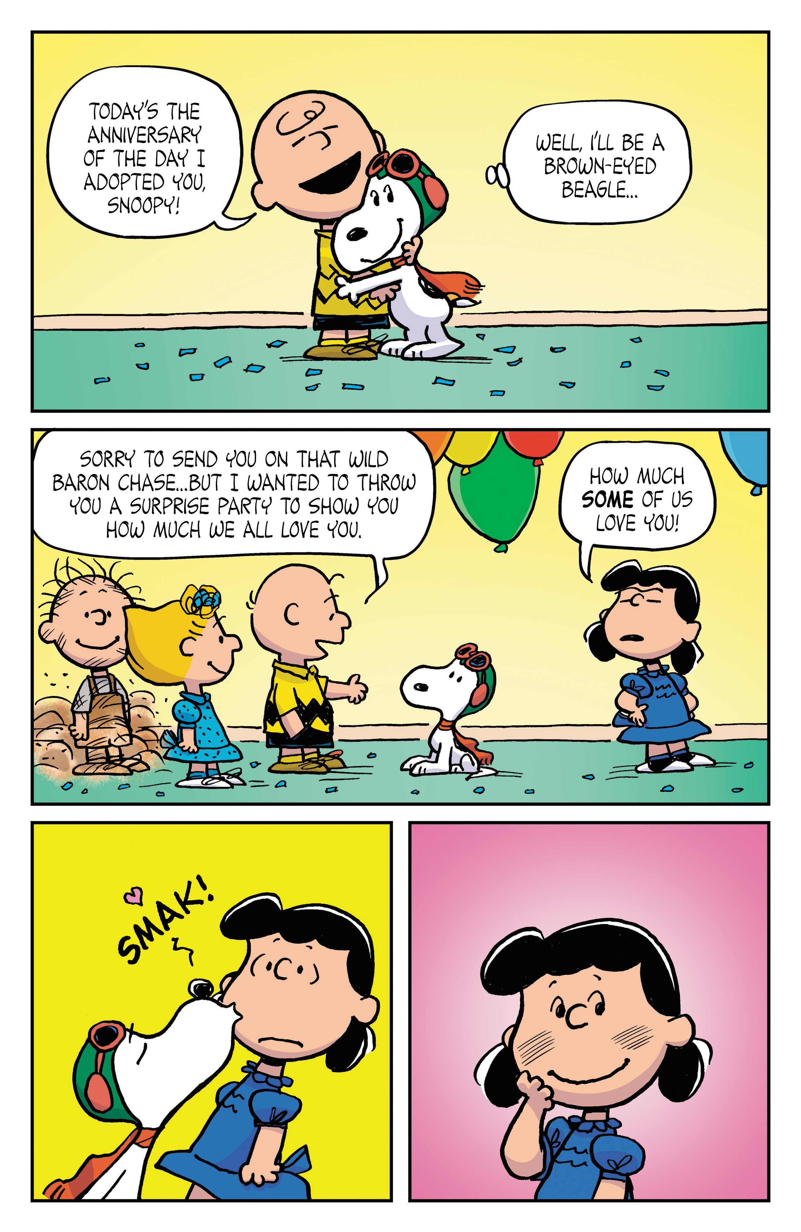 Read online Peanuts: Where Beagles Dare! comic -  Issue # Full - 97