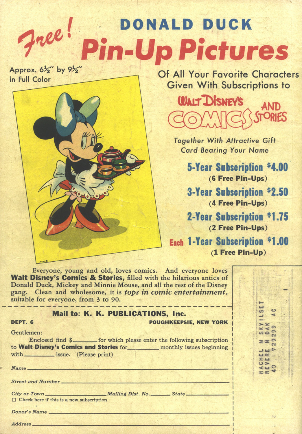 Read online Walt Disney's Comics and Stories comic -  Issue #93 - 52
