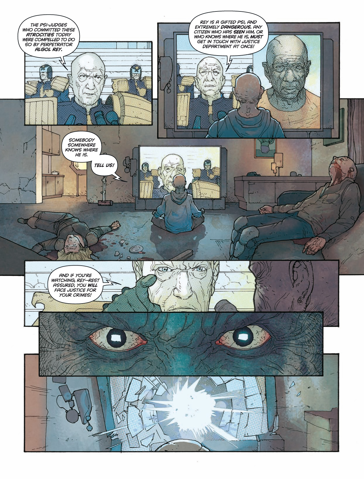 Read online Judge Dredd Megazine (Vol. 5) comic -  Issue #348 - 57