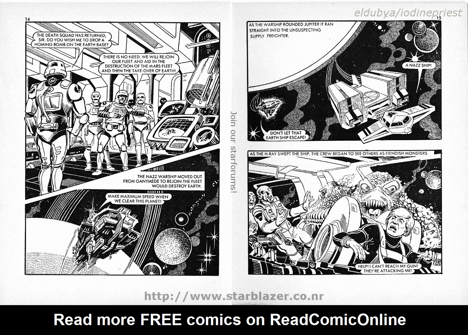 Read online Starblazer comic -  Issue #143 - 9