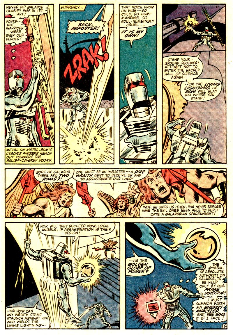 Read online ROM (1979) comic -  Issue #25 - 6
