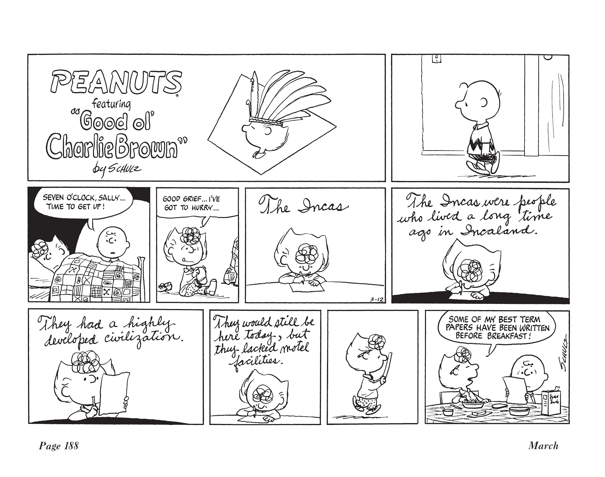 Read online The Complete Peanuts comic -  Issue # TPB 11 - 203