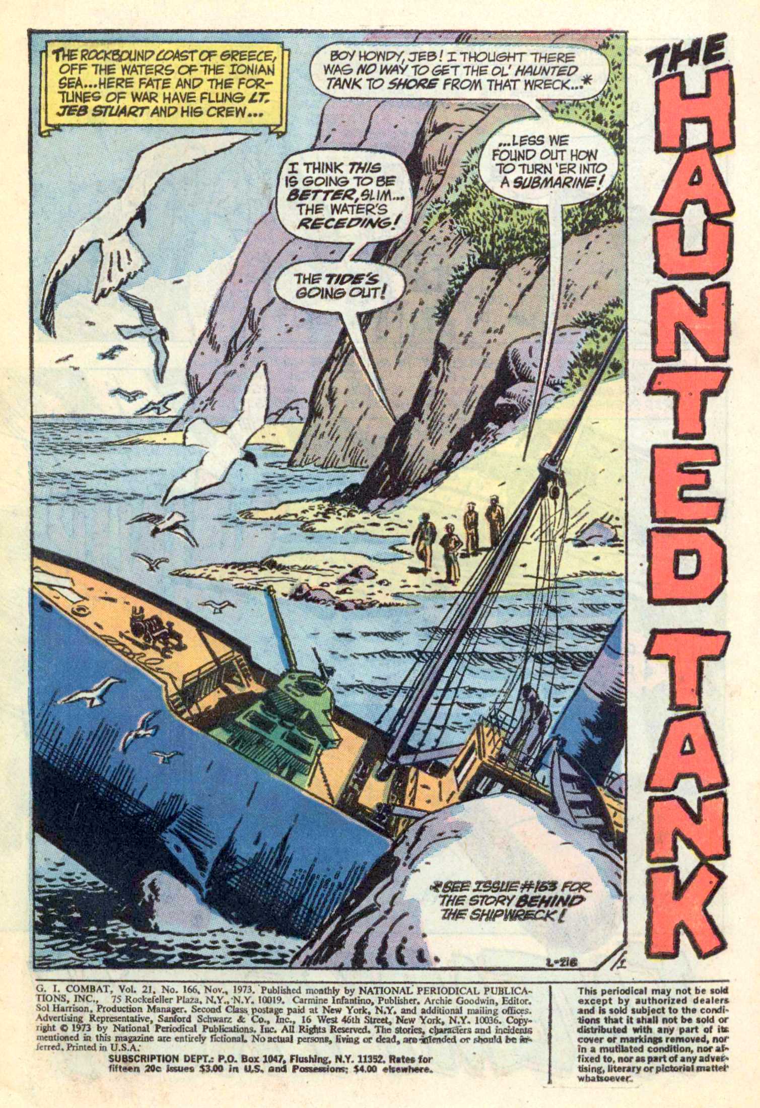 Read online G.I. Combat (1952) comic -  Issue #166 - 3