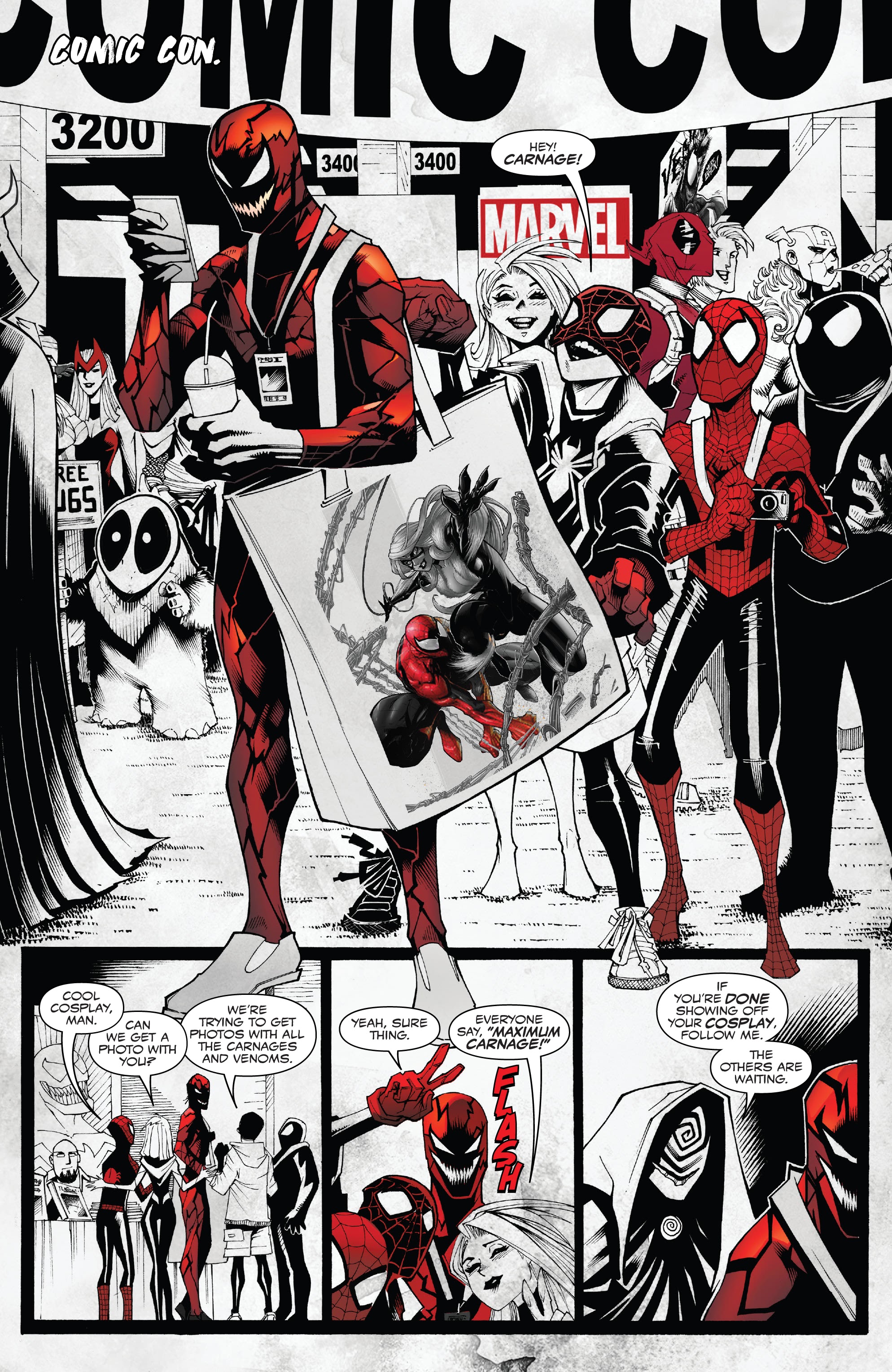 Read online Carnage: Black, White & Blood comic -  Issue #3 - 22