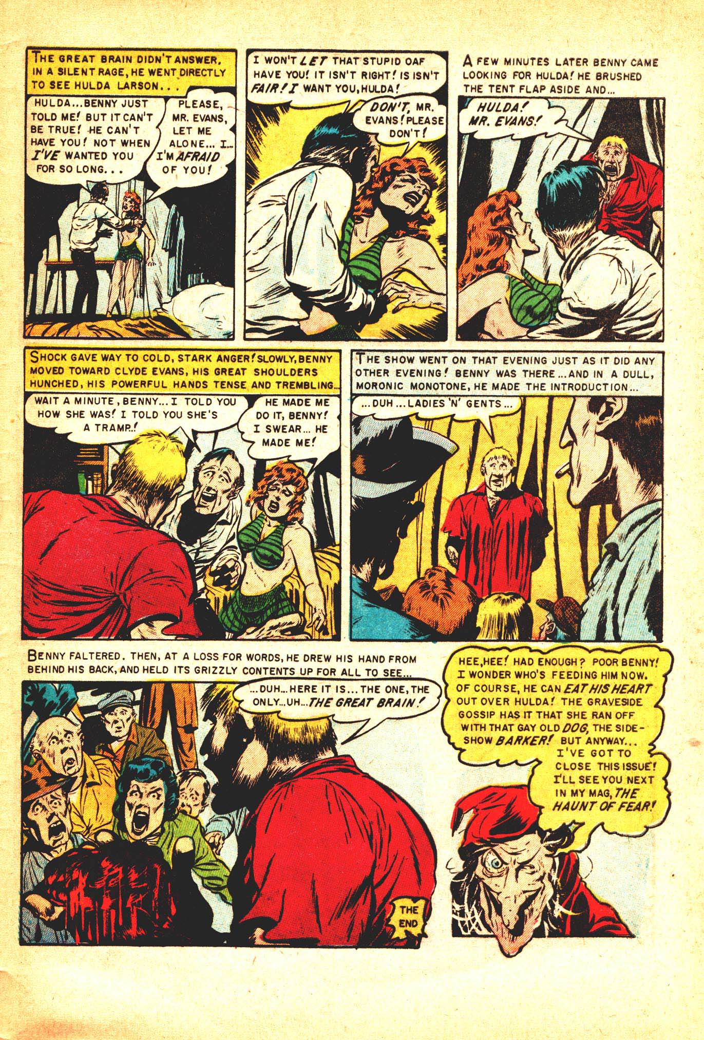 Read online The Vault of Horror (1950) comic -  Issue #38 - 34