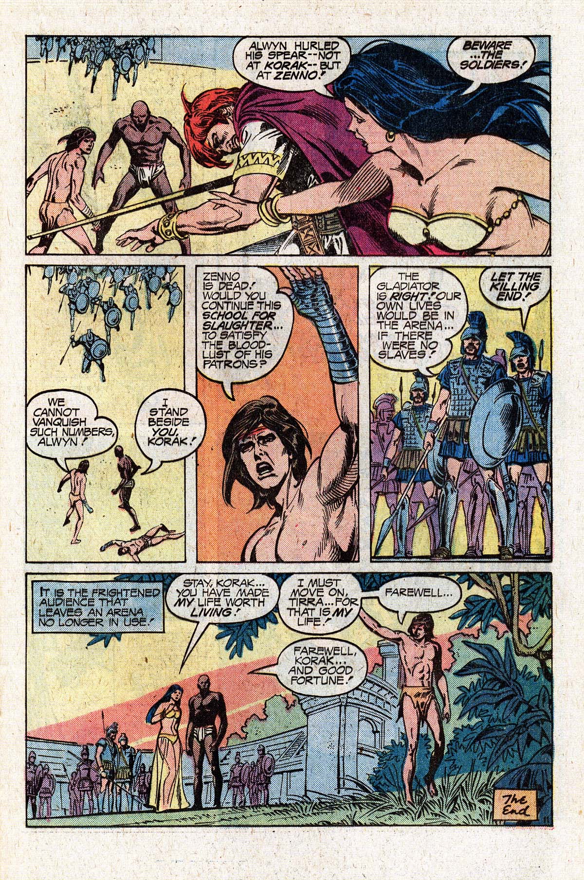 Read online Korak, Son of Tarzan (1972) comic -  Issue #59 - 21