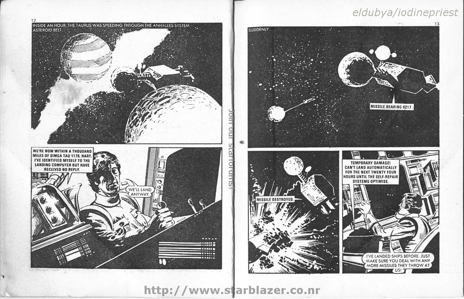 Read online Starblazer comic -  Issue #42 - 8