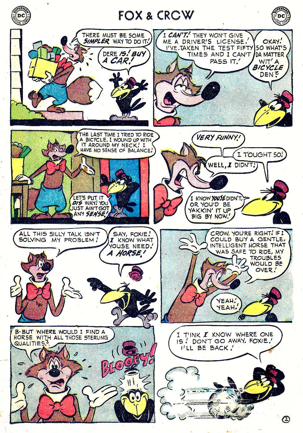 Read online The Fox and the Crow comic -  Issue #12 - 12