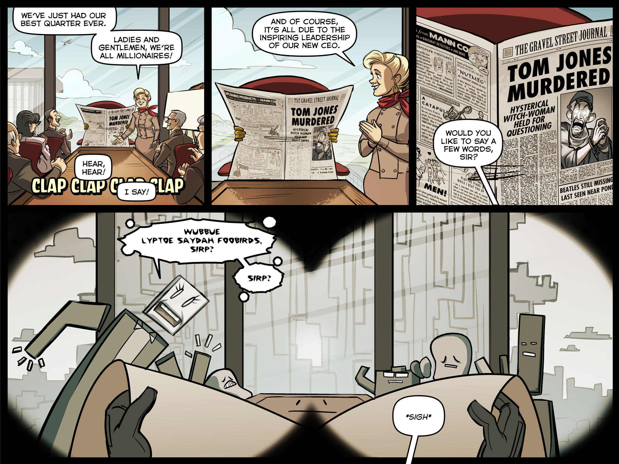 Read online Team Fortress 2 comic -  Issue #1 - 46
