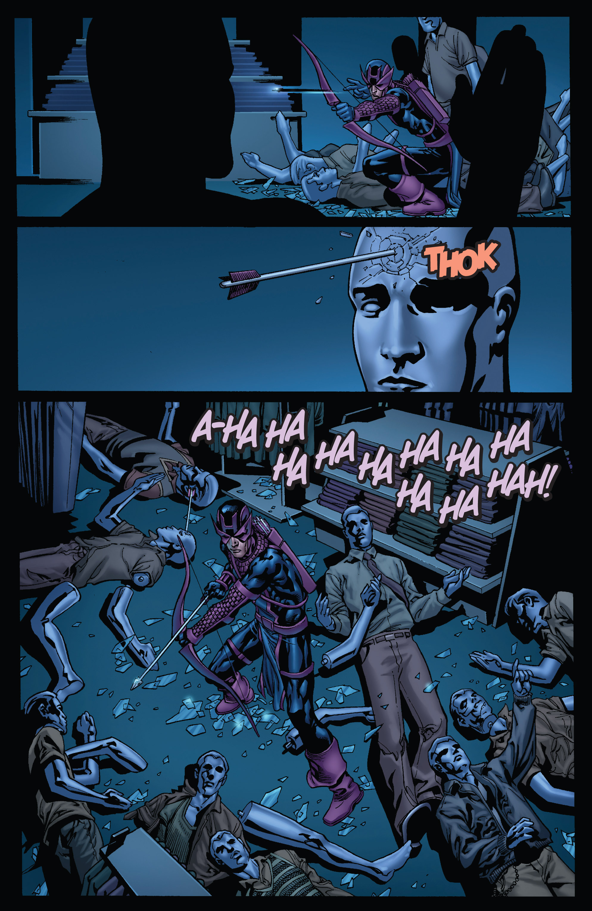 Read online Dark Reign: Hawkeye comic -  Issue #3 - 5