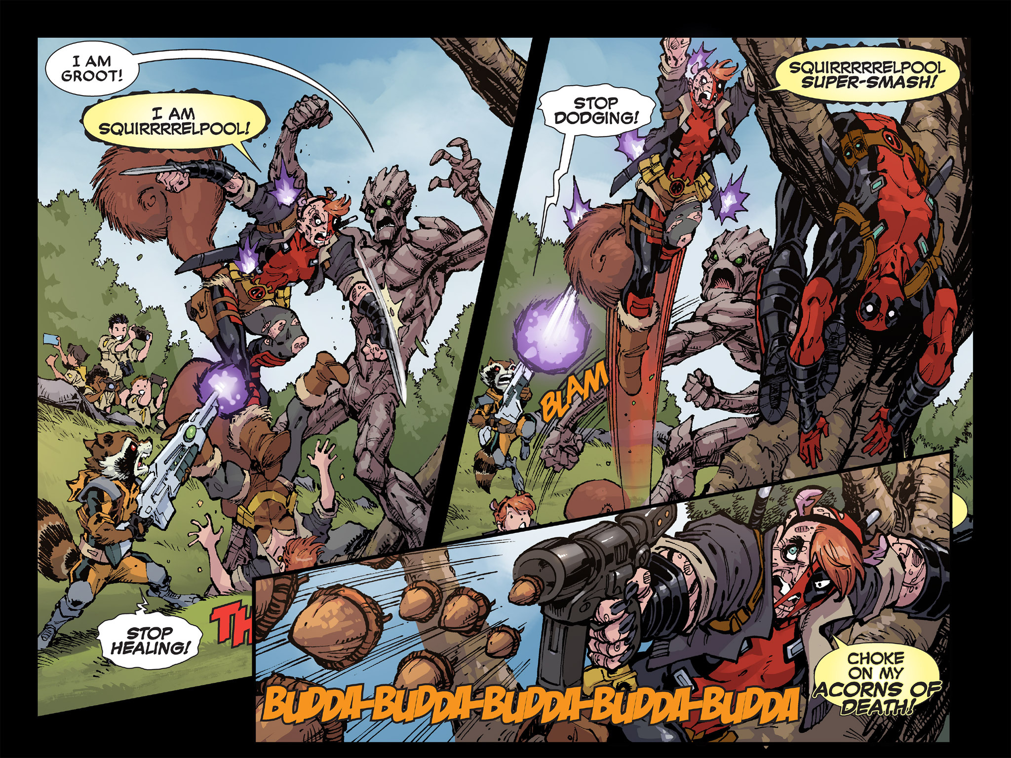 Read online Deadpool: Too Soon? Infinite Comic comic -  Issue #3 - 16