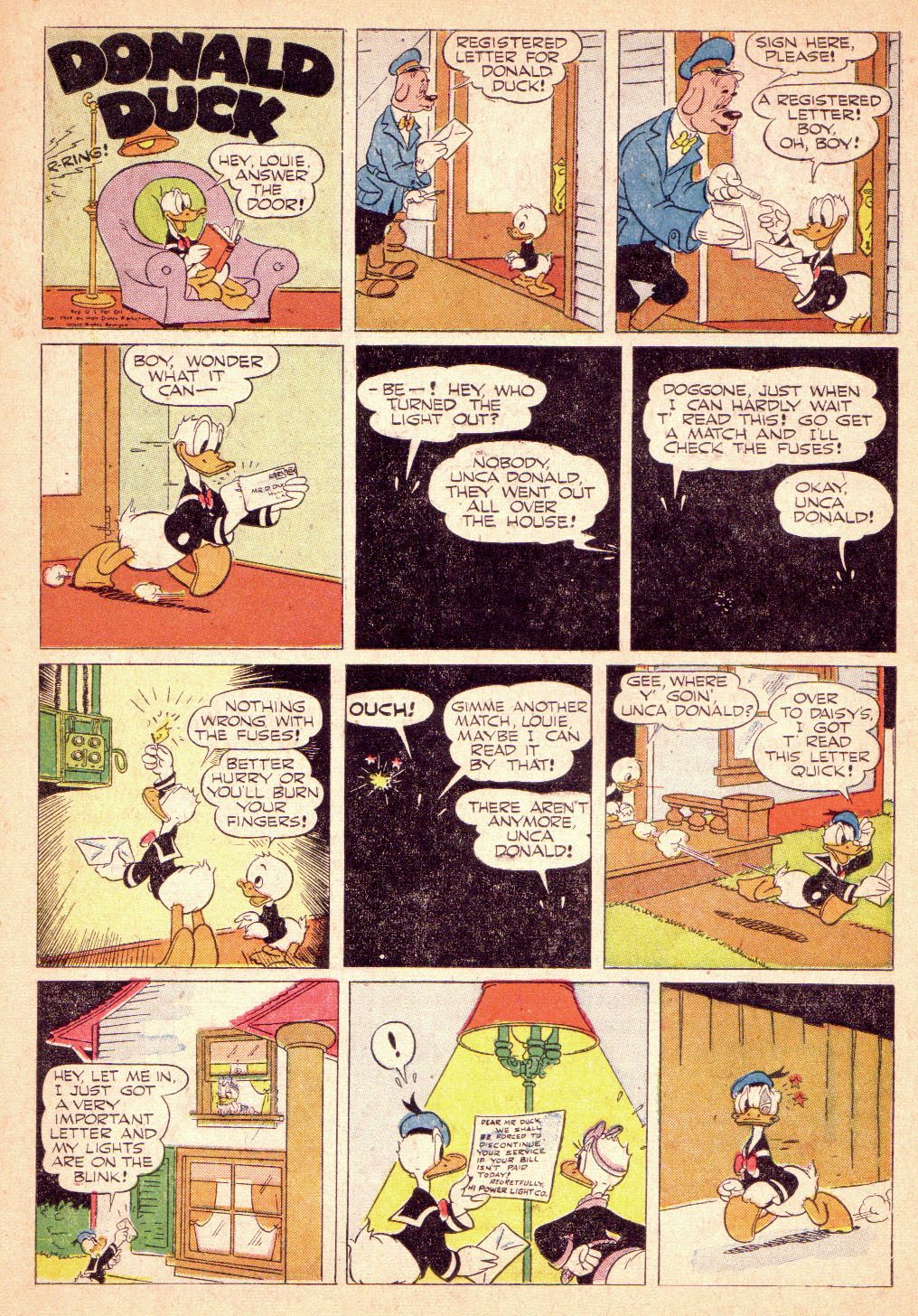 Read online Walt Disney's Comics and Stories comic -  Issue #81 - 36