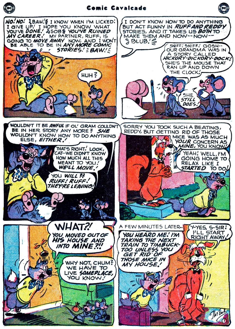 Read online Comic Cavalcade comic -  Issue #40 - 58