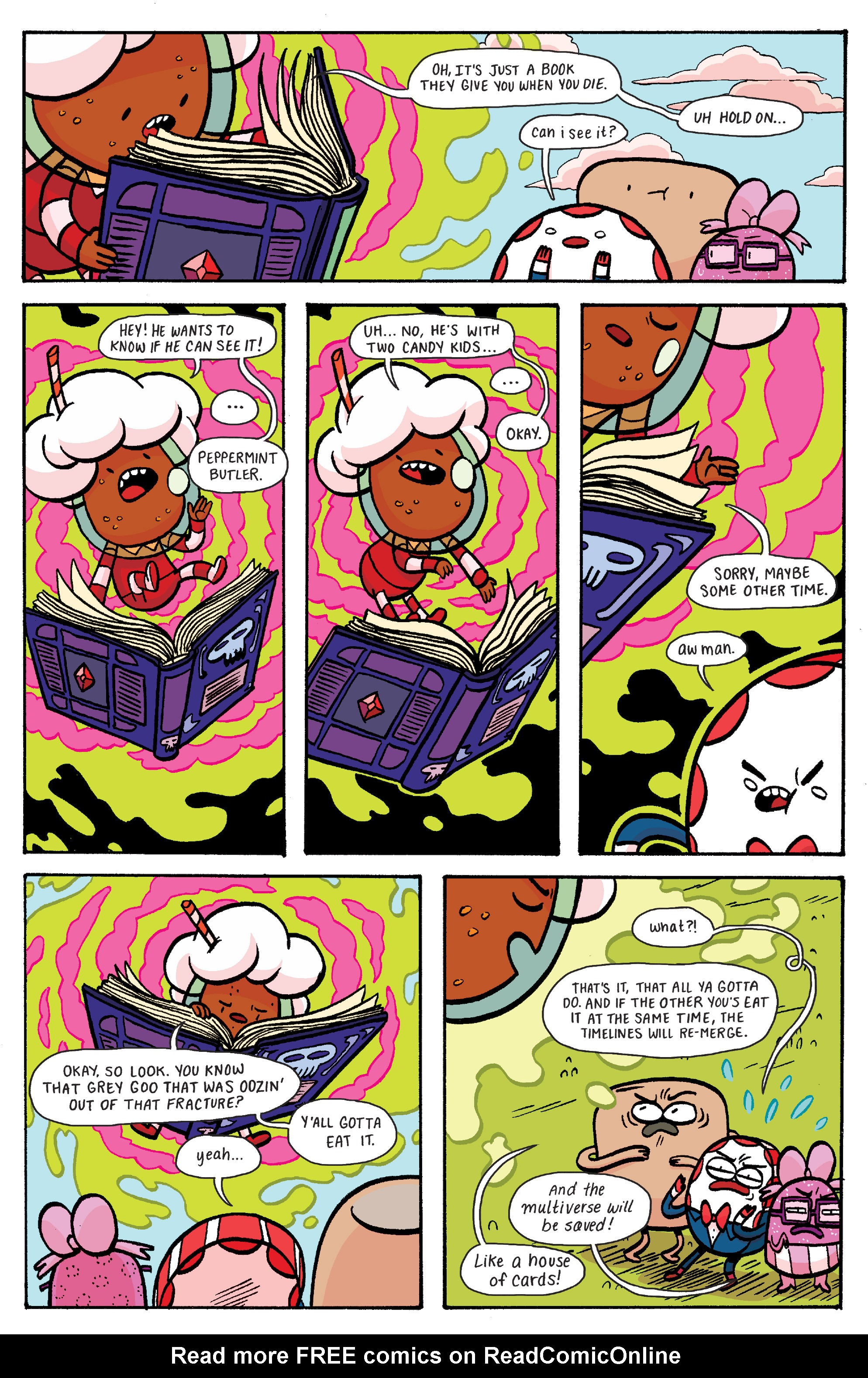 Read online Adventure Time: Banana Guard Academ comic -  Issue #5 - 10