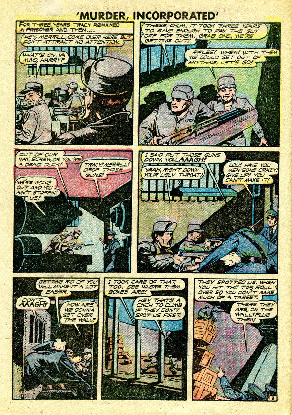 Read online Murder Incorporated (1948) comic -  Issue #6 - 30