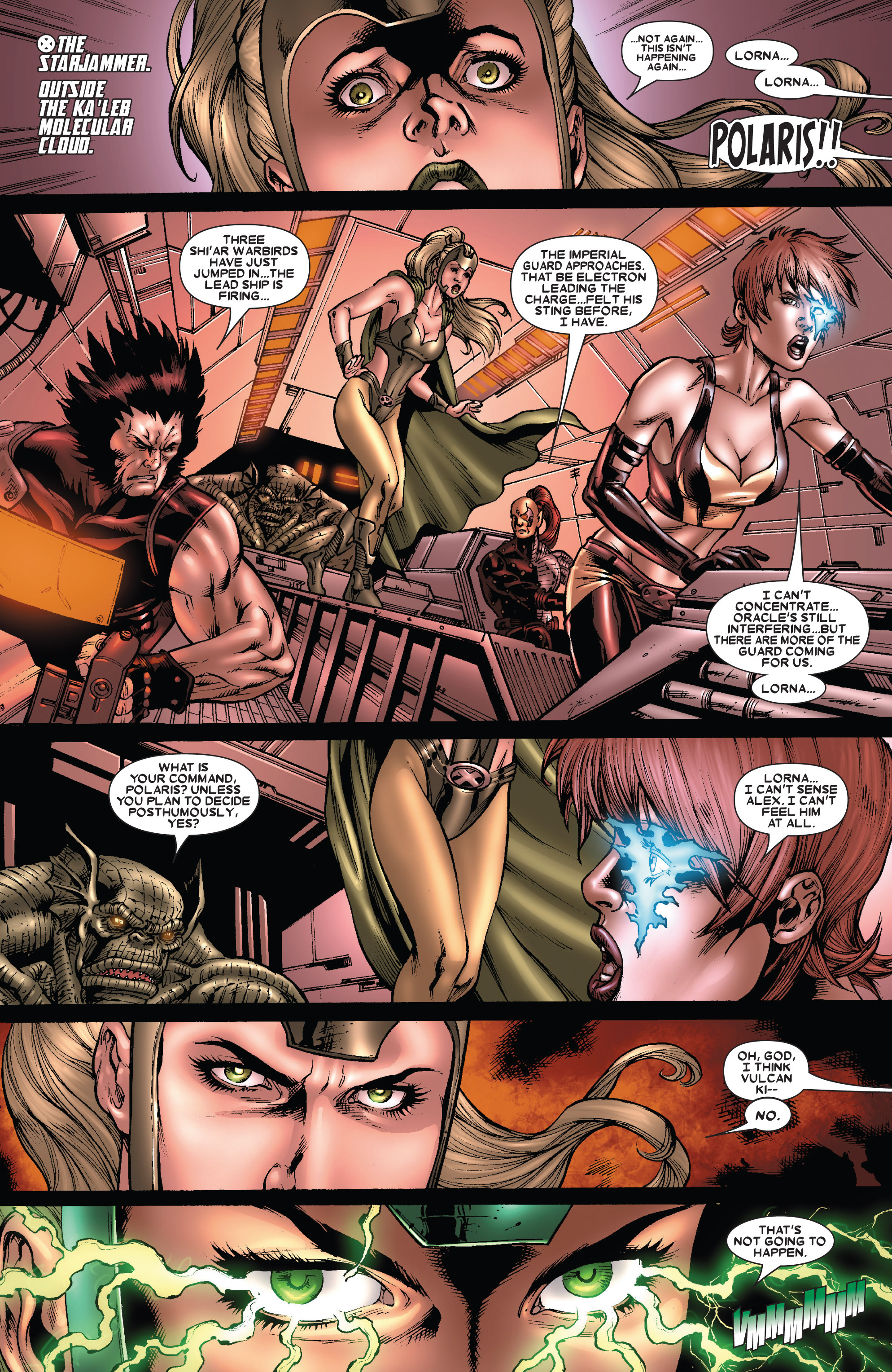 Read online X-Men: Emperor Vulcan comic -  Issue #5 - 3