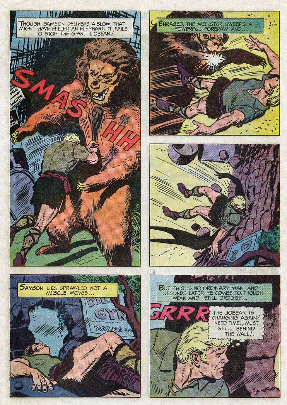 Read online Mighty Samson (1964) comic -  Issue #1 - 9