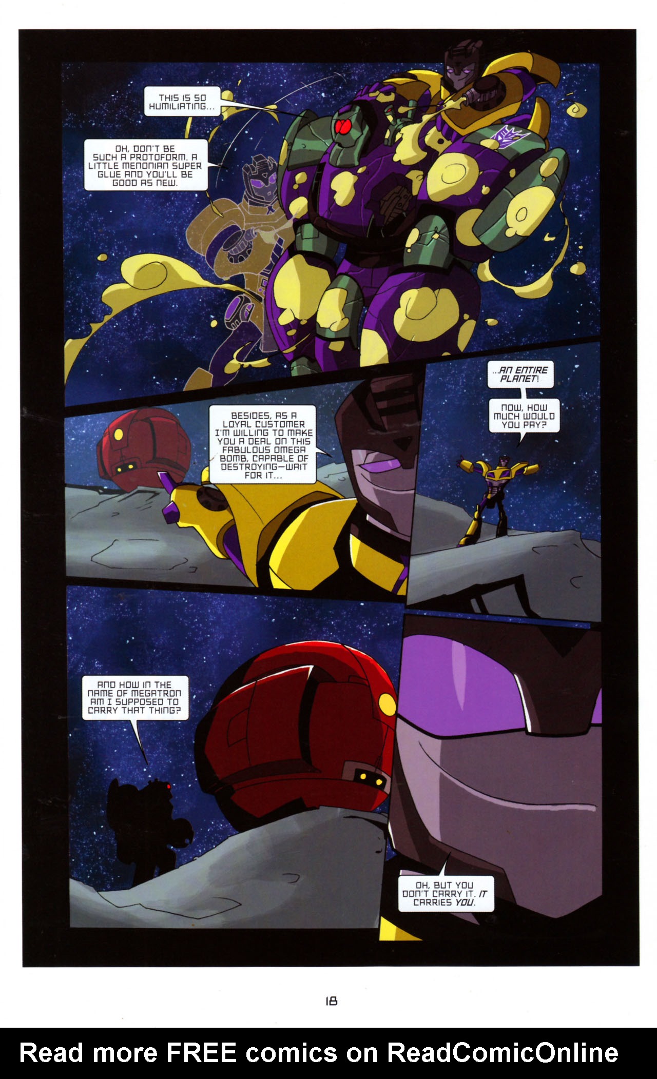 Read online Transformers Animated: The Arrival comic -  Issue #5 - 22