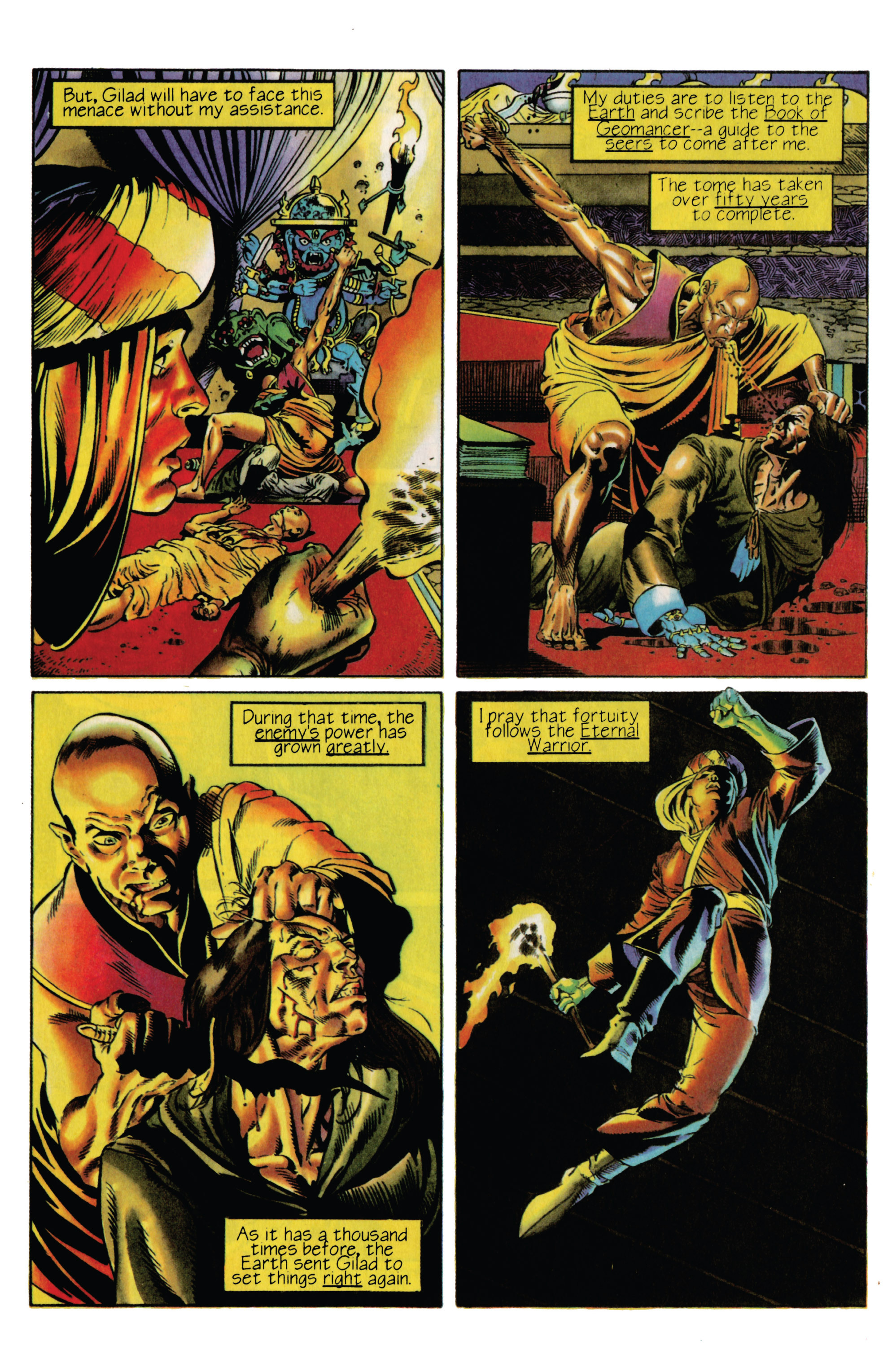 Read online Geomancer comic -  Issue #1 - 5