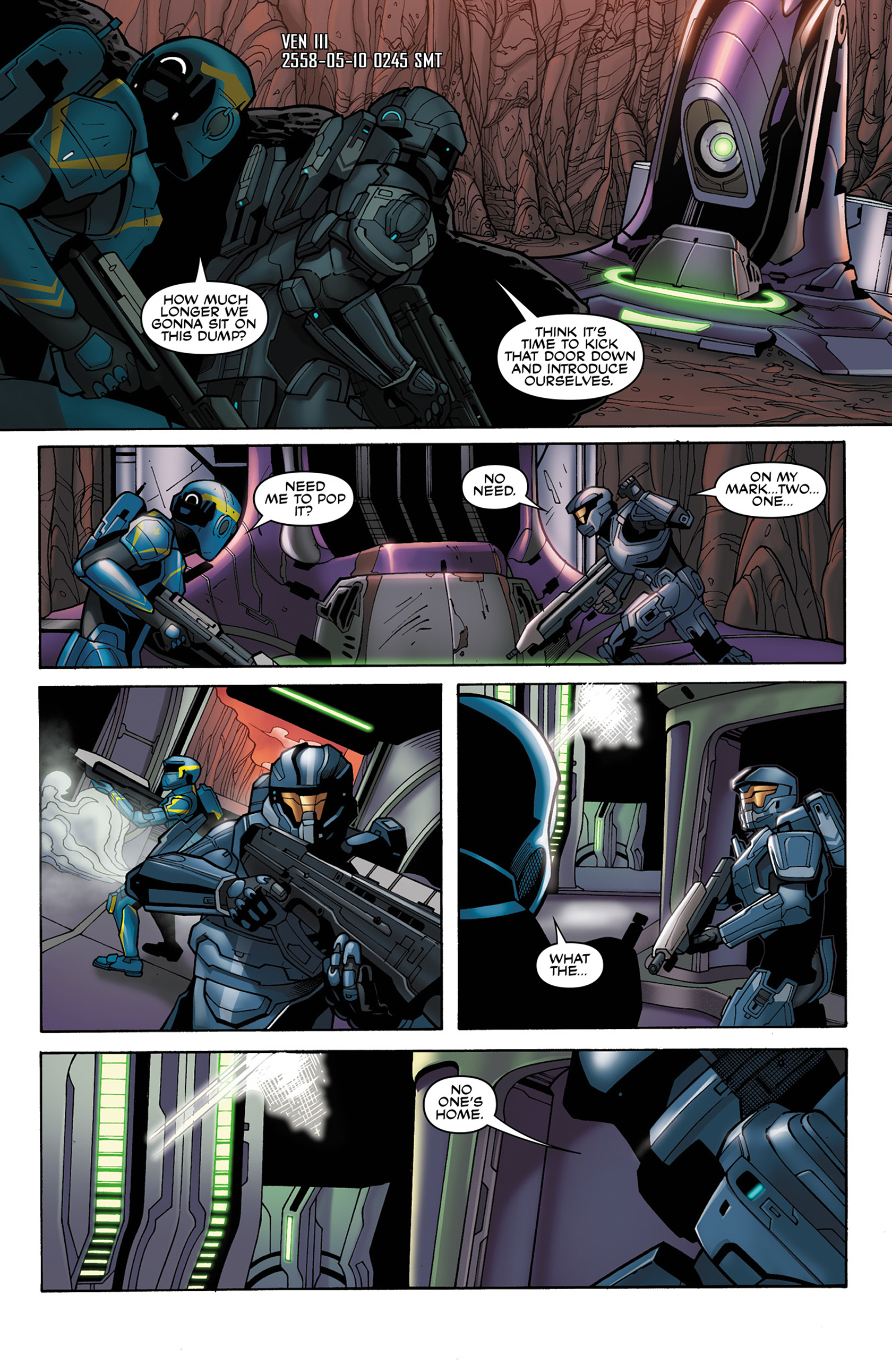 Read online Halo: Escalation comic -  Issue #11 - 14