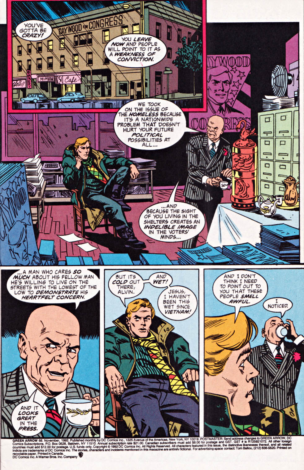 Read online Green Arrow (1988) comic -  Issue #68 - 2